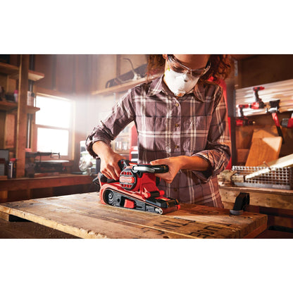 CRAFTSMAN Electric 7 Amp Belt Sander, 3-in. x 21-in., Corded (CMEW213)