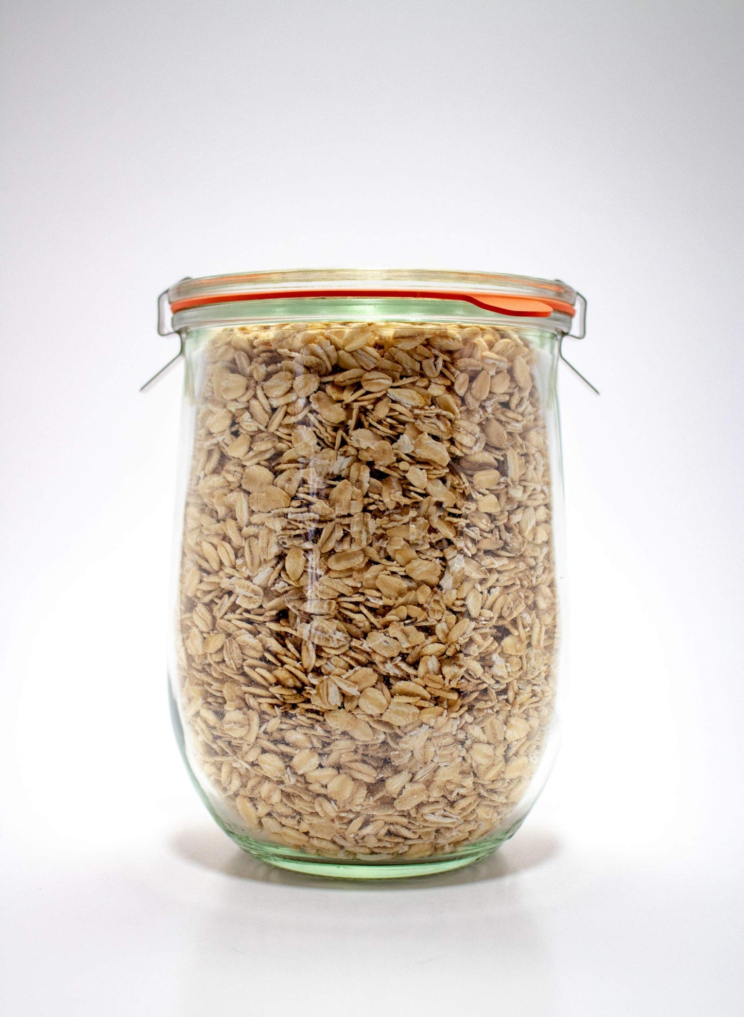 WECK - Sour Dough Starter Jars - Classic Glass Jars for Sourdough with Glass Lid - Tulip Jar with Wide Mouth 1 Liter Includes Cork Lid & Keep Fresh Cover (2 Pack)