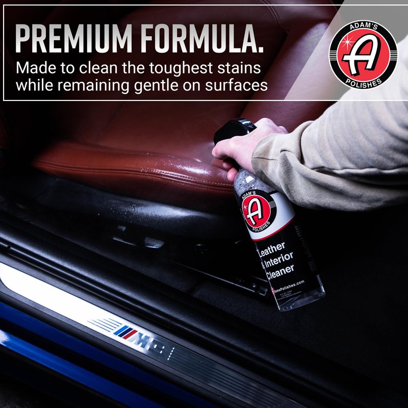 Adam's Polishes Leather & Interior Cleaner, 16oz