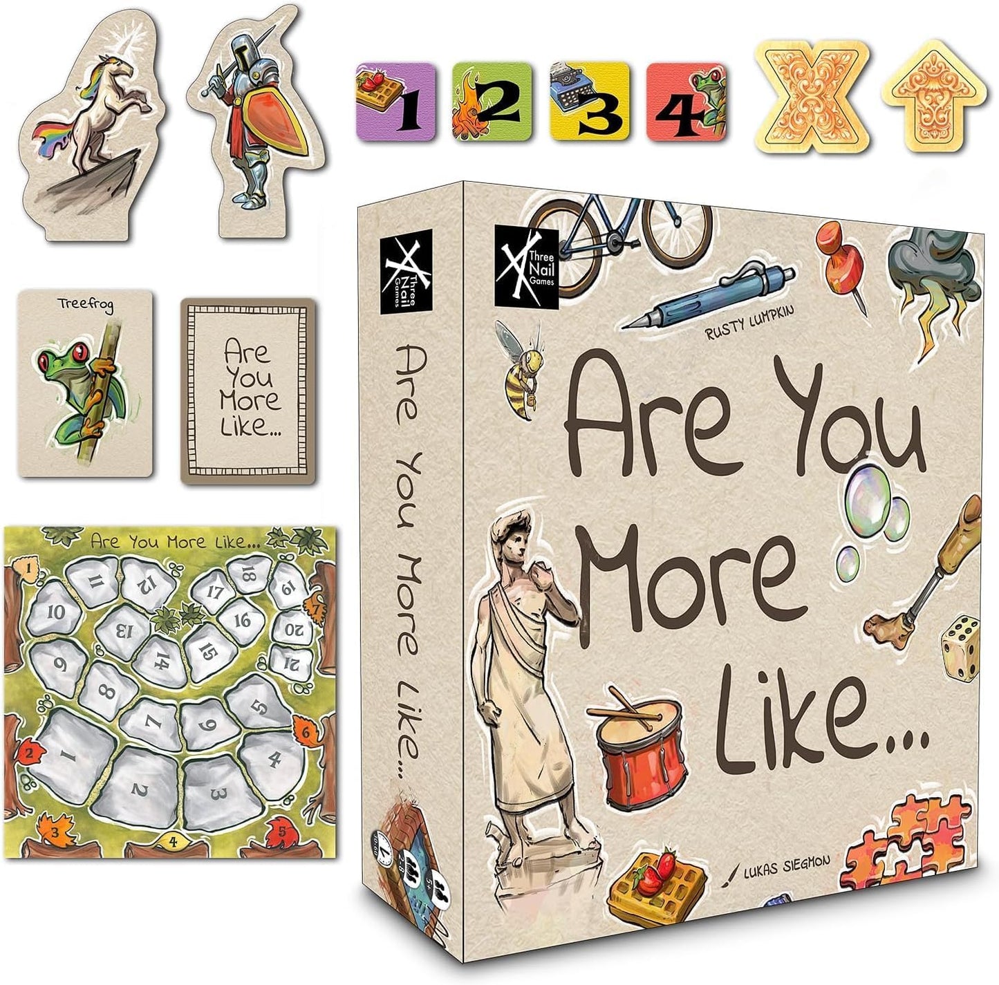 Are You More Like - Fun Board & Card Games for Adults & Families | Conversation & Get-to-Know-You Party Game