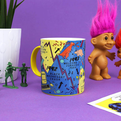 Gift Republic 90's Decade Mug