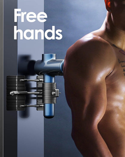 Massage Gun Holder for Back, Hands Free Percussion Muscle for Self Massage, Compatible with Most Design for Massage Hard-to-Reach Area Holder ONLY