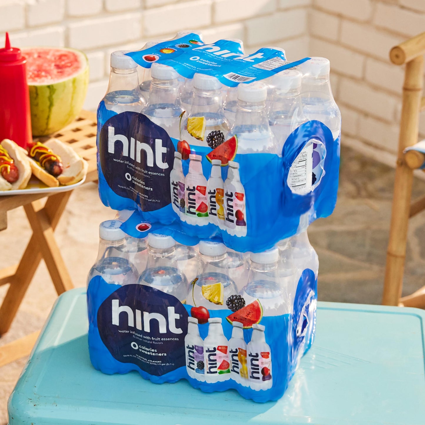 Hint Bottled Water, Best Sellers Variety Pack Bundle - Purified Flavored Water with Zero Calories, Sugar Free, Natural Flavors - 16 Fl Oz (Pack of 24)