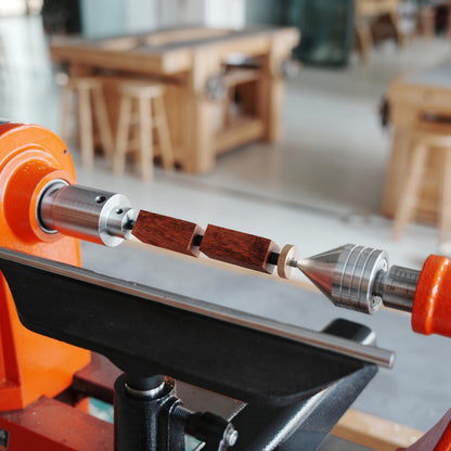 BMWOOD Pen Mandrel with 1"X8TPI Thread Adaptor for Woodlathe Woodturning Pen Make.