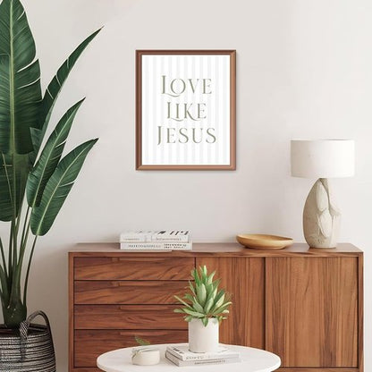 LARTSFRO Coquette Beige Bow Wall Art Decor - Inspirational Christian Posters for Teen Girls | Set of 4 Unframed 10x8 Inch