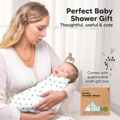 Organic Baby Swaddle Sleep Sacks by [Brand Name] - Soft & Snug for Newborns 0-3 Months | Galaxy Design
