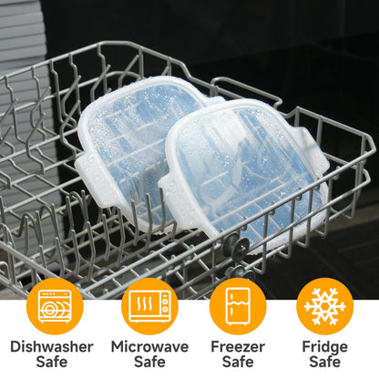 2 Packs Silicone Lids for Corningware A-1-B | A-1.5-B Casserole Dish, Dishwasher&Freezer Safe (Container NOT Included)