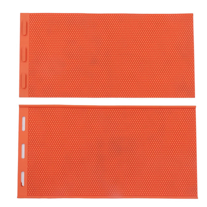 TOPINCN Beeswax Press Sheet Mould, Nonstick Silicone Craft Mat Beeswax Beeswax Sheets for Beekeeping Candle Making