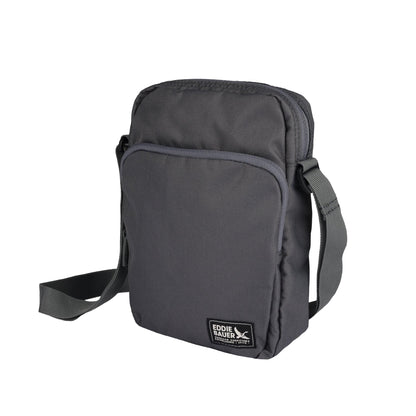 Eddie Bauer Jasper Crossbody Bag with Zippered Main Compartment and Adjustable Shoulder Strap