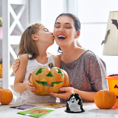 iFUNow 144 Pack Halloween Bags - Goodie, Candy, Treat, Goody, Party Favors & Trick or Treat Bags for Parties