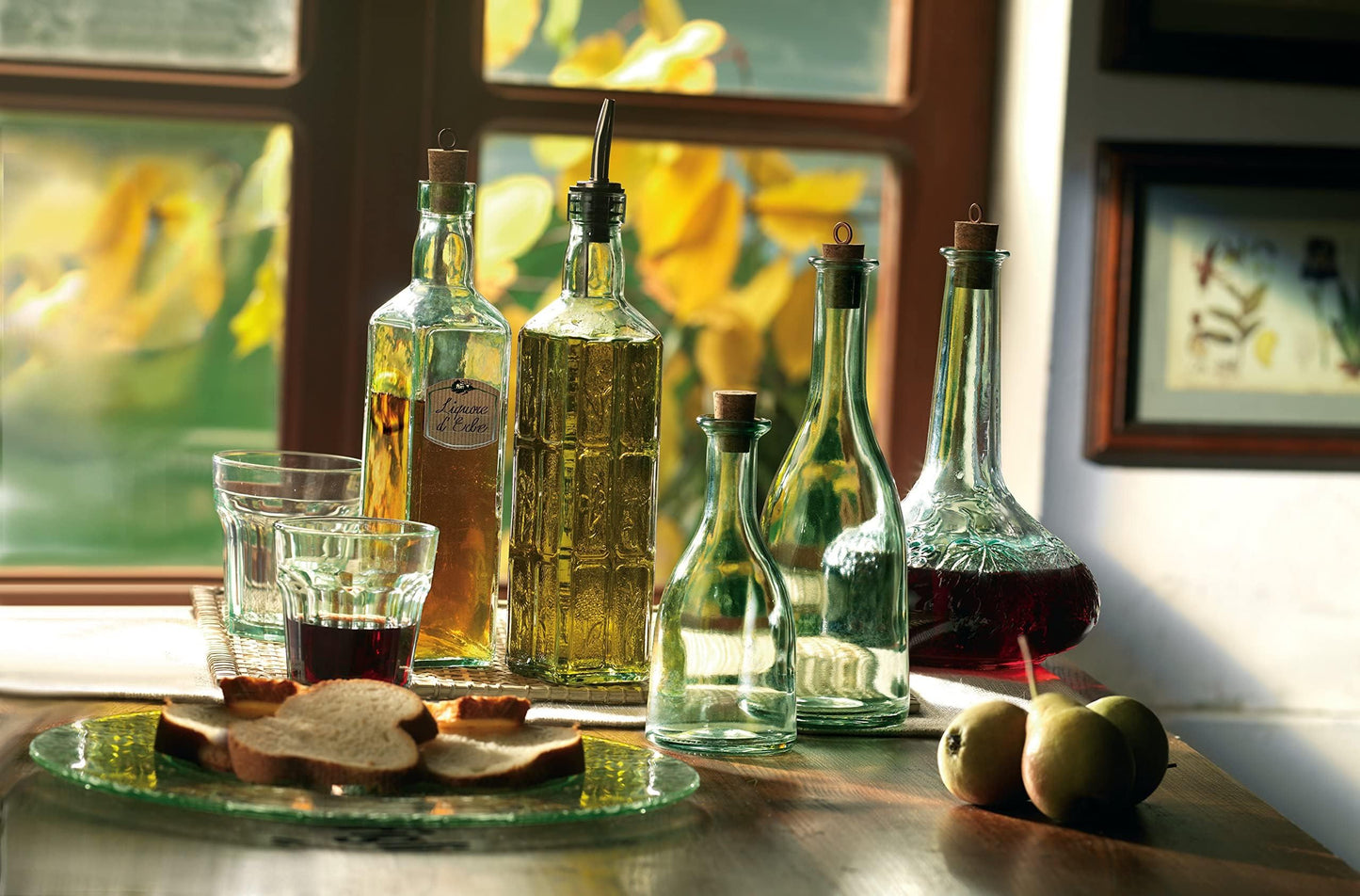 Bormioli Rocco Country Home Fiesole Bottle, 24-Ounce