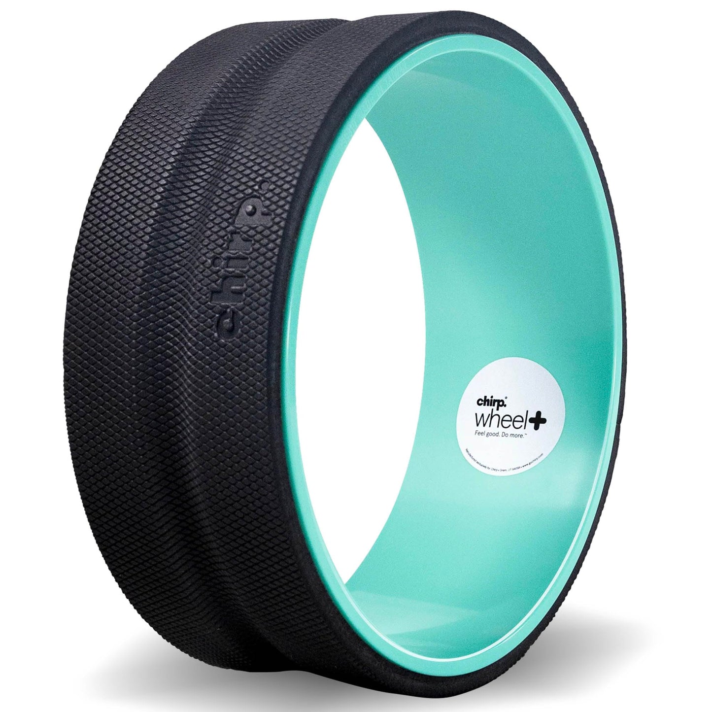 Chirp Wheel Foam Roller – Targeted Back & Neck Relief, Lumbar Spine Stretcher, Spinal Decompression Back Stretcher, Massage Roller with Density Foam for Physical Therapy, Supports 500lbs, 2-Inch Mint