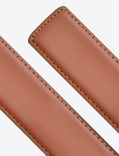 Mission Belt Light Brown Leather, 40mm
