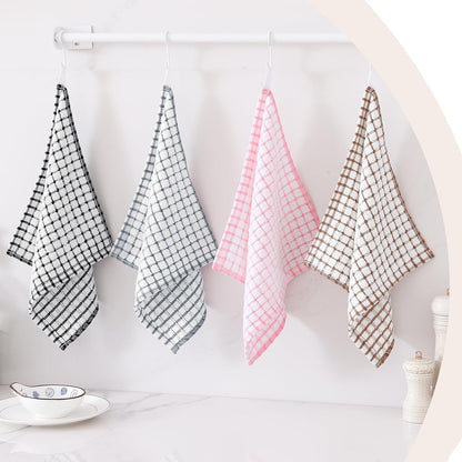 16 Pack 12 12 Inches Kitinjoy Cotton Terry Kitchen Dish Cloths, x Super Soft and Absorbent Dish Rags, Quick Drying Dish