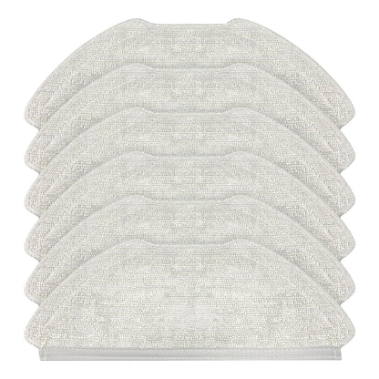 Fixbetter 6 PCS Mop Cloth Pads for AIRROBO T20 Robot Vacuum Cleaner Accessories, Vacuum Cleaner Robot Vacuum Cleaner Replacement Parts