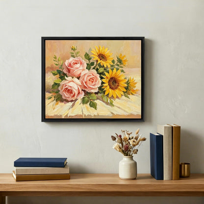 CCPEAR 8x10 Canvas Frame, Black Floating Frames for Finished Canvas Painting, Vertical or Horizontal Wall Hanging Floater Frame with Adhesive Velcro for wall Art, 1 Pack.