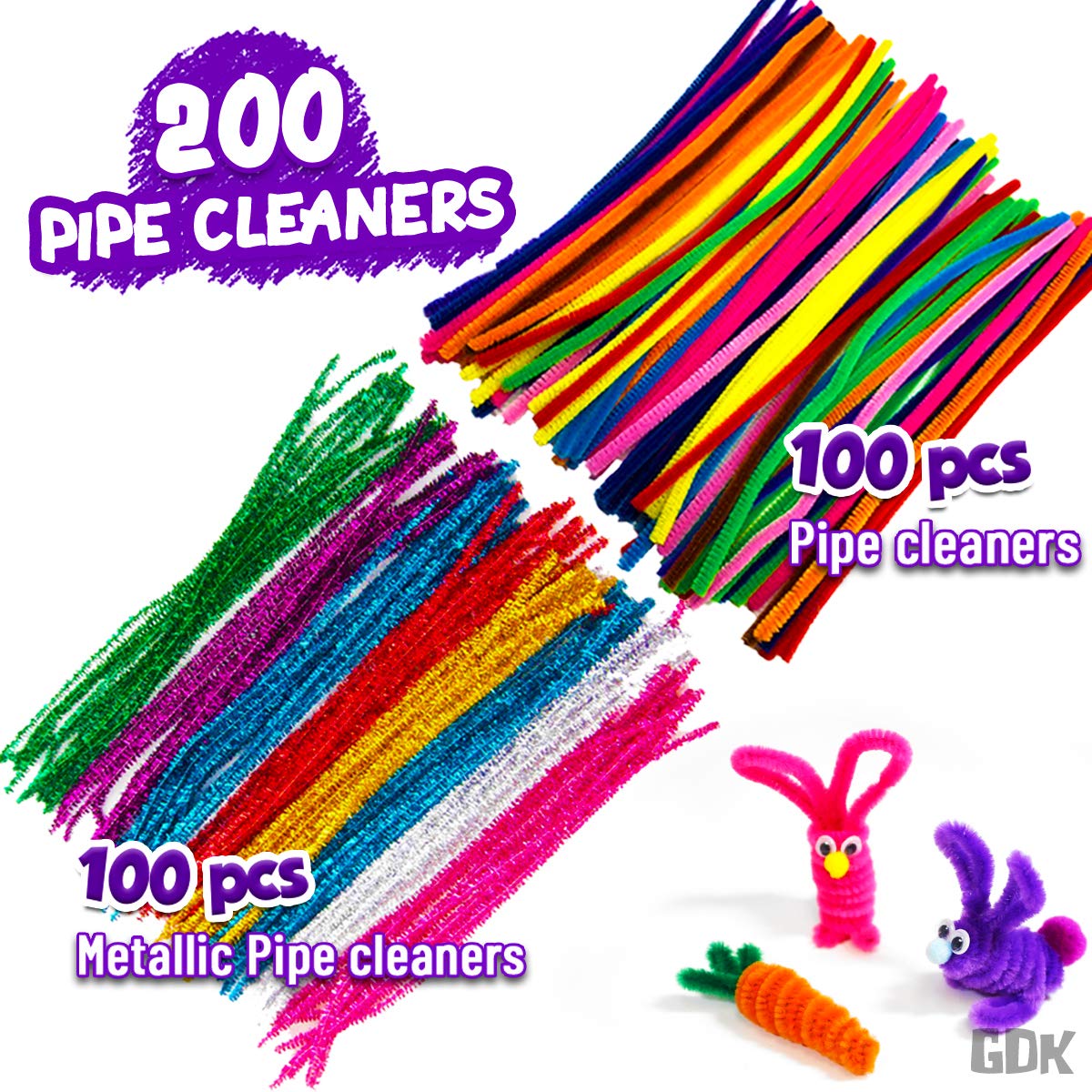 Goody King Arts and Crafts Supplies for Kids - 1170Pcs+ Craft Art Supply Kit for Toddlers Kids Craft Supplies & Materials Age 4 5 6 7 8 9 - Christmas D.I.Y. Crafting School Supplies