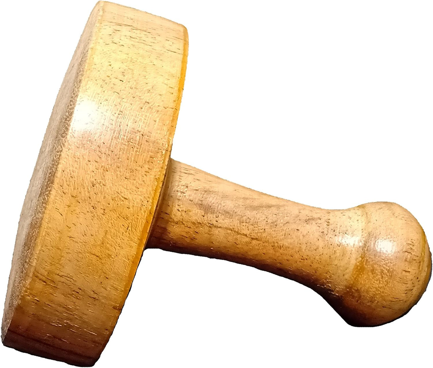 Wooden Potato Masher, Vegetable Smasher, Roti Chapati Presser, Tava Presser Crusher
