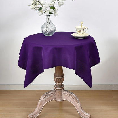 Viiamacki 36 36 Inch, Square Small Tablecloth, x Stain and Wrinkle Resistant Machine Washable Polyester Table Cloth