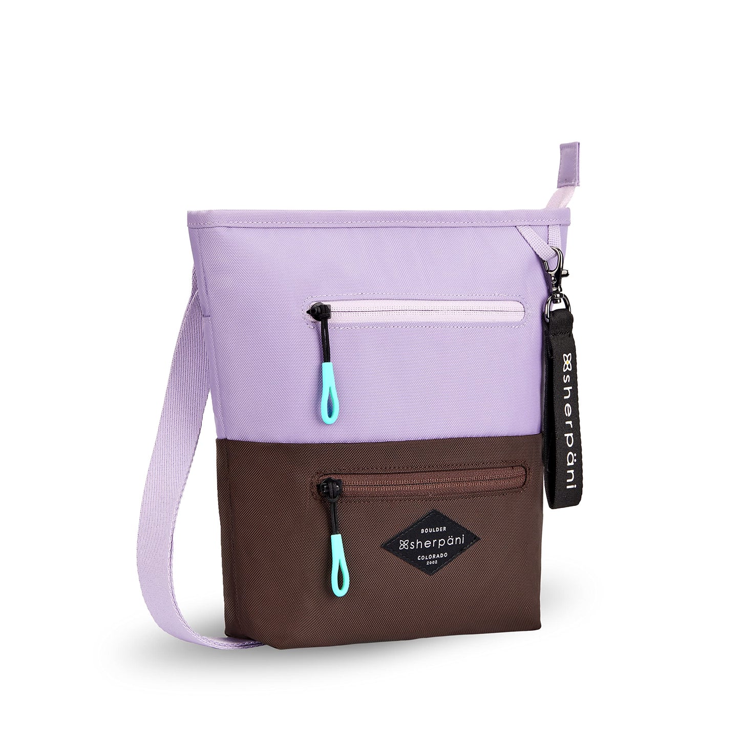 Sherpani Sadie, Nylon Crossbody Bag, Lightweight Shoulder Bag, Travel Cross Body, Crossbody Purse for Women, RFID Protection, Removable Coin Purse, Travel Gift (Chromatic Classic)