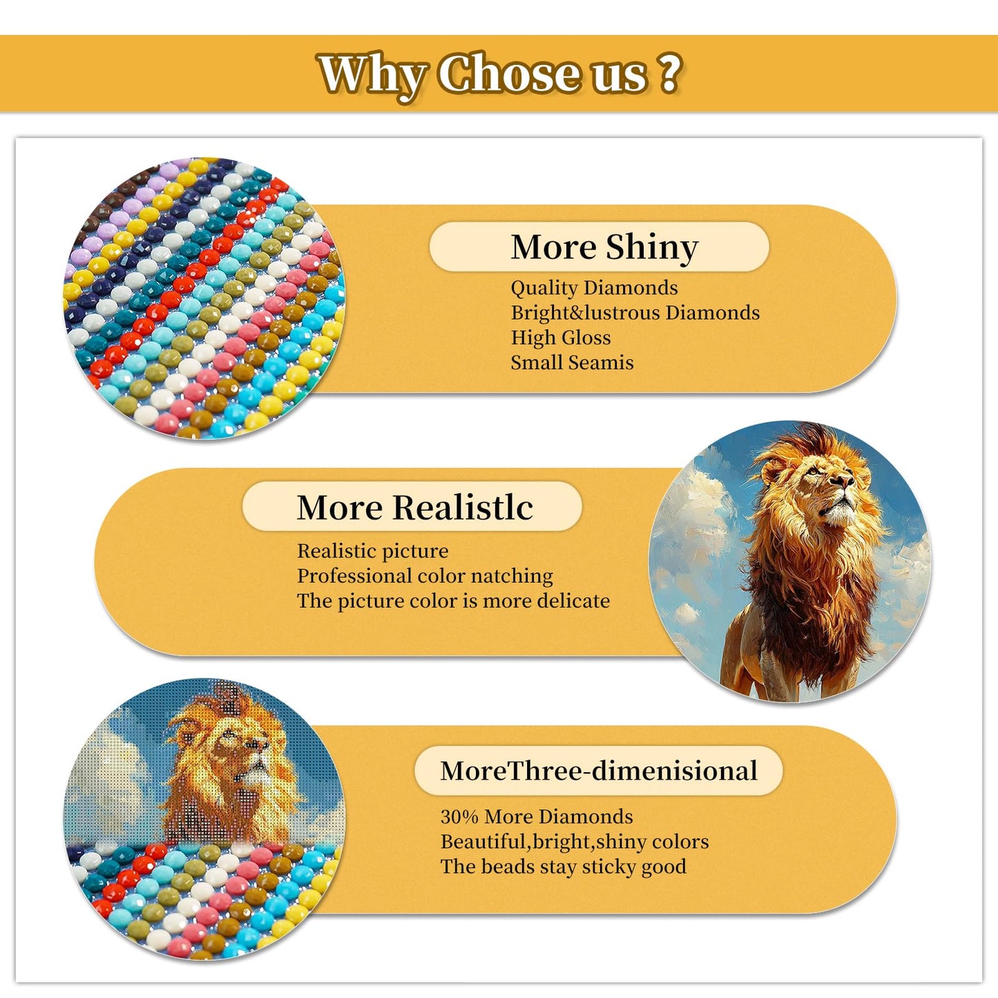 BWFY 12 Pack Animal Diamond Painting Kits for Adults, 5D Diamond Art Kit,DIY Full Drill Diamond Art Sets with Tools, Beginner-Friendly Craft Projects for Home Wall Decor or Gift, 12x16 Inch