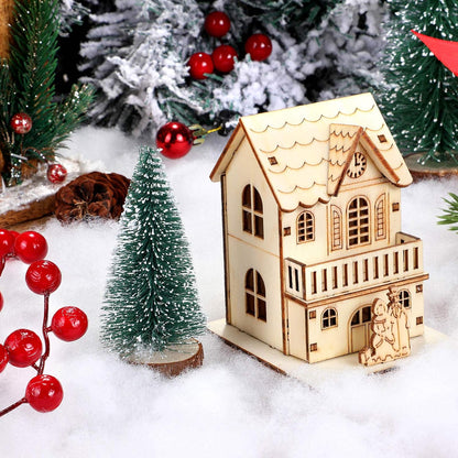 Sumind Winter Fake Snow Decoration - Fluffy Artificial Cotton Fiber for Christmas Crafts | 2 Bags (White)