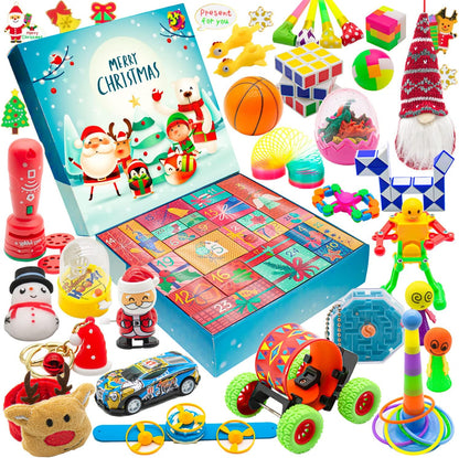 2025-24 Countdown Christmas Advent Calendar Days Advent Calendars with Surprises Fidget Toys Bulk, Great Xmas Gifts