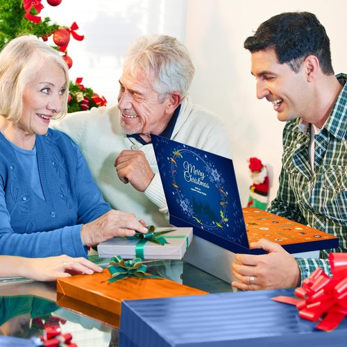 Advent Calendar Fishing Lures - 24-Day Countdown Set for Men & Teens | Perfect Christmas Gift 2025