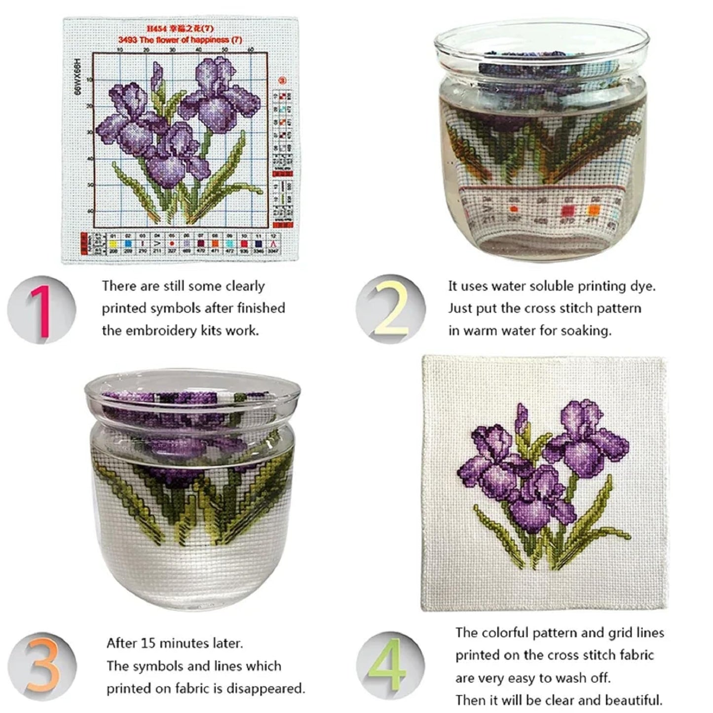 Magxvouy Cross Stitch Kits Stamped Full Range of Embroidery Kits,Cross Stitch Patterns Needlework Kits for Beginners 11CT Printed Kits&Cactus Home 16x20 inch