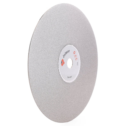 6" inch 150 mm Grit 320 Diamond Grinding Disc Abrasive Wheel Coated Flat Lap Disk Jewelry Tools for Gemstone Glass Rock Ceramics