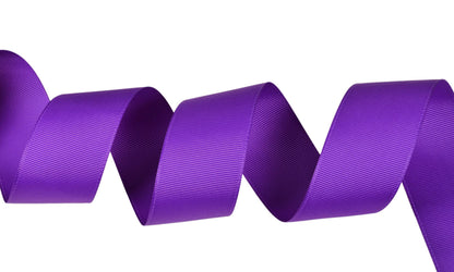 YAMA Purple Grosgrain Ribbon, 1 1/2 Inch 50 Yards, Great for Crafts Bows Flower Bouquet Wedding Home Decor Gift Wrapping