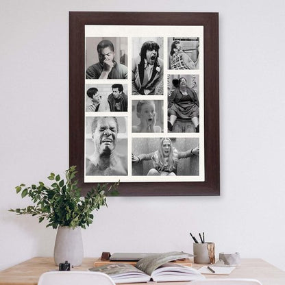InkFlow Humorous Wall Art - Quirky Bathroom Prints for Fun Home or Office Decor | 16x20 Unframed Print