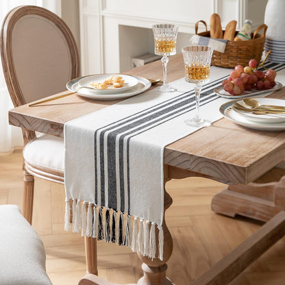 13 108 Inch Boho Table Runner for Modern Farmhouse Decor, Dining Table dcor x Long, Coffee Table Runner