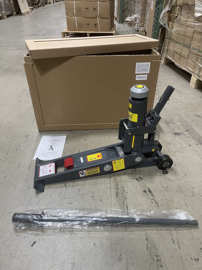 Pake Handling Tools - Hydraulic Forklift Jack (4 Ton) 8800 lbs Capacity 2.5" - 16" Height, Sturdy Reliable Maintenance Tool