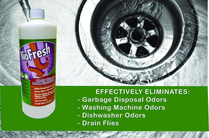 Skiennix Enzyme Drain Cleaner & Deodorizer - Eliminate Odors in Sinks, Showers & Septic Systems | 32oz