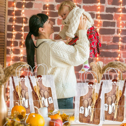 Baby Shower Prizes for Game Winners Baby Shower Games Prizes 6 Sets Square Acacia Wood Cheese Board Towel Thank You Card and Gift Bags Wedding Bridal Shower Favors for Guests