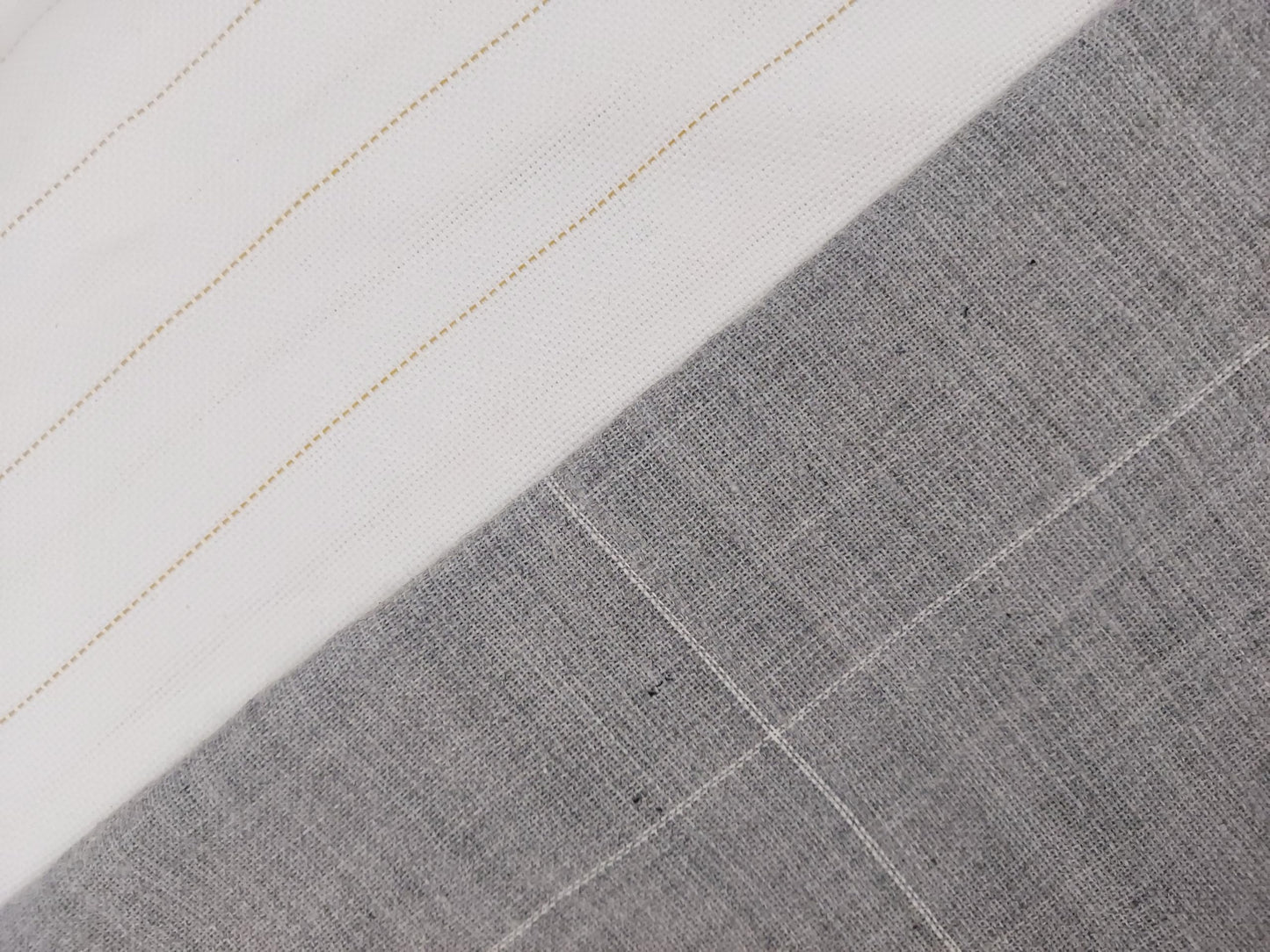 BUZZCRAFT Premium Large Primary Tufting Cloth for Rug, 80" x 80" Punch Needle Fabric, Monks Cloth, Gray, 6.6x6.6 feet