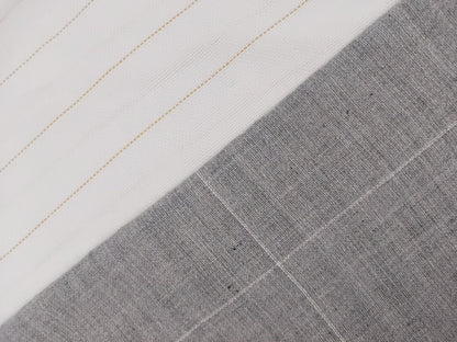 BUZZCRAFT Premium Large Primary Tufting Cloth for Rug, 80" x 80" Punch Needle Fabric, Monks Cloth, Gray, 6.6x6.6 feet