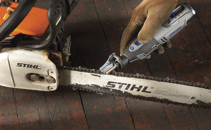 Dremel A679-02 Sharpening Attachment Kit, For Sharpening Outdoor Gardening Tools, Chainsaws, and Home DIY Projects,