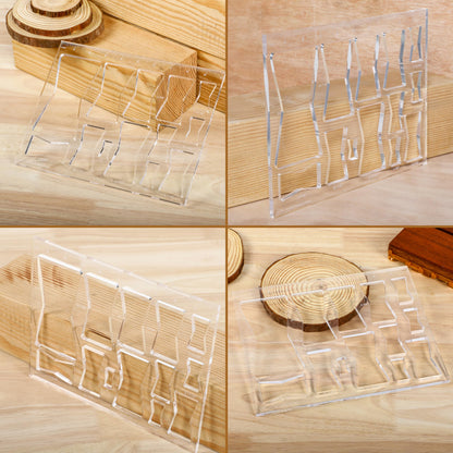 Soimuk Router Templates for Woodworking,Router Jig Butterfly Inlay Templates Decorative,13-in-1 Bowtie Router Templates(10 * 7.8 inches)