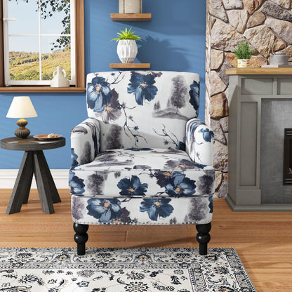 Christopher Knight Home Boaz Fabric Club Chair - Floral Print