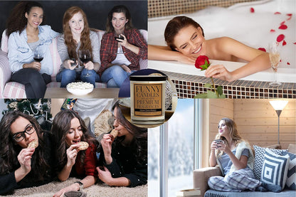 Funny Gift for Best Friend - We Put The Fun in Dysfunctional Scented Candle for Women, Men, Bestie, BFF, Coworker