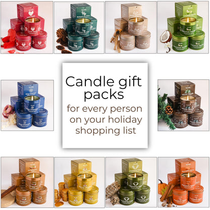 Money Wealth - Crystal Candles for Home Scented - Pack of 3 x 5oz Soy Wax Natural Clean Organic Non Toxic with Essential Oils - for Cash Luck Manifestation - Long Lasting Candel