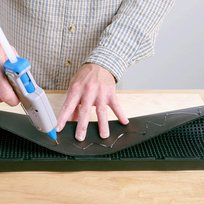 AdTech Pro 75 Full Size Hot Glue Gun Kit - Includes 3 Nozzles & Features Artistick Stringless Hot Glue Sticks, 75-Watt Powerful Heater, Ergonomic Design