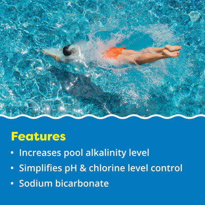 Swimming Swimming 100% 10 In The Swim Alkalinity Increaser for Pools - Raises Alkalinity and Balances pH Levels in Your
