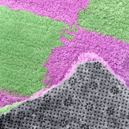Pllieay 72x40 Inch Non Slip Final Backing Cloth, Vinyl Primary Tufting Cloth Backing Fabric, Non Slip Pad with Plum Blossom Pattern for Carpets Rug Tufting Gun Cushion Punch Needle