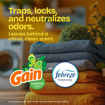 Glad ForceFlex Tall Kitchen Trash Bags - 13 Gallon, Gain Original Scent, 140 Count