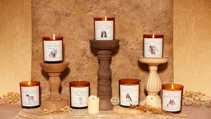 Pitbull Gifts & Decor, Pitbull Gifts for Women, Dog Farts Candle - Lavender & Eucalyptus, Crafted by Natural Soy Wax & Natural Essential Oils