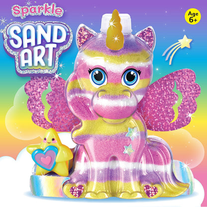 Creativity for Kids Sand Art Kit: Unicorn - DIY Sand Art Kits for Kids, Spring Crafts & Unicorn Gifts for Girls, Arts and Crafts for Kids (Ages 6+)