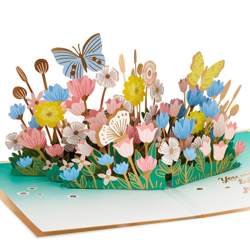 Hallmark Paper Wonder Mother's Day Pop Up Card Bundle with Mahogany Mothers Day Pop Up Card for Mom